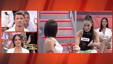 Arantza y Natalia arremeten la una contra la otra fuera de cámaras: “Es de mala persona”