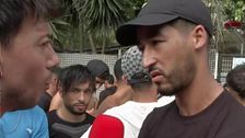 Alí, inmigrante marroquí recién llegado a nado a Ceuta: “Marruecos es peligroso, no tenía trabajo”