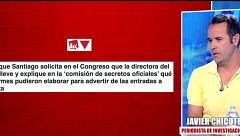 Javier Chicote, sobre la crisis migratoria de Ceuta: “El CNI informó del día exacto de la entrada de migrantes”