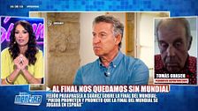 Tomás Guasch reacciona a la promesa de Feijóo de llevar la final del Mundial 2030 a España: "No sabe con quién se juega los cuartos"
