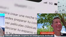 Óscar García, experto en IA: "No hay que dar datos personales"