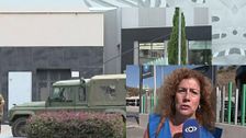 Los supermercados de Ceuta, blindados por el ejército: "Si no están allí, no podemos comprar"