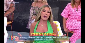 Begoña Gutiérrez estalla contra Corbacho por asegurar que miente sobre la subasta de Cantora: “No eres nadie en esta historia”