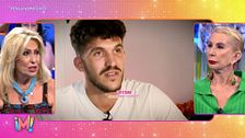Las reacciones en el plató de '¡De lunes a viernes!' ante la entrevista más íntima de Cayetano, hijo de Raquel, de 'Las Mellis': "Es normal que su madre le 'cortase' la vida"