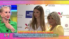 Alejandra Rubio estaría "harta" de su madre por los continuos enfrentamientos familiares en televisión