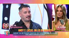 Lucas responde tajante a las acusaciones del mánager de Andy: "Lo que tienes que hacer es una gira para juntarnos"