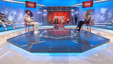 Lorenzo y Ainhara discuten en plató y Macarena opina sobre su situación: "No son claros entre ellos"