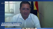 Alejandro Ramírez, vicepresidente de Ceuta: “Normalidad, ninguna”
