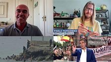 Jorge Buxadé de VOX, a Pablo Fernández: “A mí no me llames traidor a la patria”