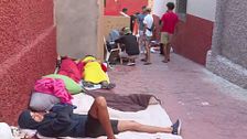 La verdadera imagen de la ciudad de Ceuta: decenas de marroquíes escondidos en la ciudad
