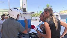 Un vecino de Ceuta defiende a los inmigrantes irregulares: “Es mentira, no está pegando ni amenazando a nadie”