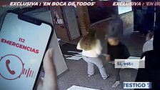 Exclusiva | Las imágenes del asesinato de un abogado ucraniano en el colegio de su hijo
