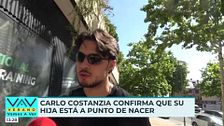 Carlo Costanzia reaparece a pocos días del nacimiento de su hija en común con Alejandra Rubio: "Estamos a puntito"
