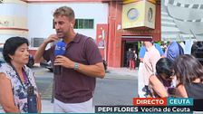 Pepi, vecina de Ceuta, tras su conversación con Margarita Robles: "Yo creo a la ministra"