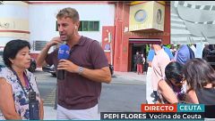 Pepi, vecina de Ceuta, tras su conversación con Margarita Robles: "Yo creo a la ministra"