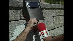 Así se vio el eclipse solar de 1999 en España: radiografías, máscaras de soldar y otras ocurrencias hoy impensables