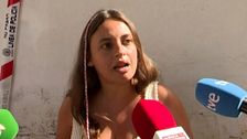 Una vecina de Ceuta estalla harta de la situación: "No se puede vivir así, tengo miedo en mi propia ciudad"
