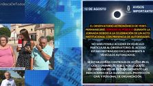 Vecinos de Yebes, sobre la visita de Sánchez por el eclipse: “Si tenemos aquí el observatorio, aquí es donde tiene que estar”