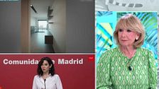 Esperanza Aguirre da su opinión sobre el polémico ático de Ayuso: "Todos sabemos que en pisos altos no puede haber oficinas"