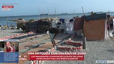 Tiendas, mezquitas improvisadas y más de 80 chozas: así viven los inmigrantes en Ceuta