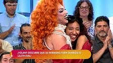 Yolany ve, emocionada, por primera vez a su hermano Fran como Lilith Evel: "Siempre lo he sabido"