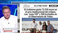 La defensa de Ignasi Guardans al acto institucional del eclipse: “El coste de los ministros es ridículo”