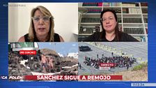 Susana Díaz reprocha a Ana Vázquez que vea el desalojo de inmigrantes como un “lavado de imagen del PSOE”: “Me parece frívolo”