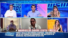 El intenso debate de los colaboradores de ‘TEM’ con un periodista marroquí tras desmentir haber enviado menores a Ceuta: “Eso es falsear la realidad”
