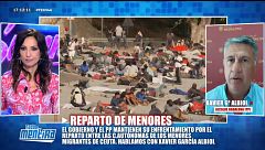 García Albiol asegura que el PP no participará en el "juego" de repartición de menores migrantes de Ceuta: "No creemos que sea asumible"
