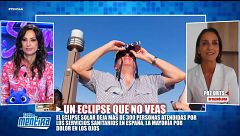 Las secuelas del eclipse por las que habría que acudir a un médico, según una oftalmóloga