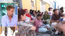 Reportero de 'La mirada crítica', tras dos semanas en Ceuta: "Los inmigrantes llevan armas para defenderse entre ellos"