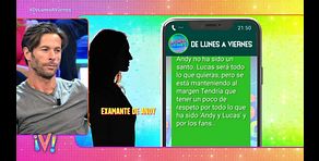 Los explosivos audios que demostrarían que Andy habría mantenido diferentes encuentros con otras mujeres: "Sigue reaccionando a historias"