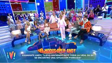 El momentazo de Terelu Campos recibiendo en pleno directo un "fueguito": "¡Me lo acaban de mandar!"
