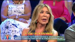 Begoña Guitérrez desvela sin tapujos todos los entresijos del chat grupal que tiene con Pepi y Corbacho: "Se habla sobre todo de alguien de este programa"