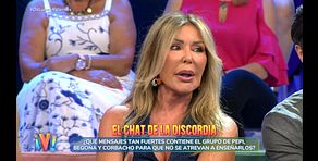 Begoña Guitérrez desvela sin tapujos todos los entresijos del chat grupal que tiene con Pepi y Corbacho: "Se habla sobre todo de alguien de este programa"