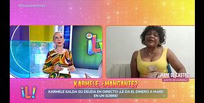 Karmele y Mare de Castro, cara a cara tras haber acusado a la colaboradora de "morosa"