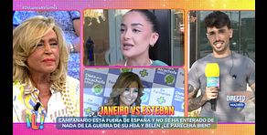 Así está María José Campanario, madre de Juls Janeiro, en plena guerra abierta de esta con Belén Esteban: "Está completamente ajena a todo"