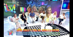 Las reacciones se suceden en el plató de '¡De lunes a viernes!' tras la respuesta de Terelu y Rosa a Lydia Lozano: "Ha creado una falacia del falso dilema"