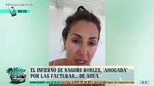Nagore Robles, ahogada por la factura del agua: "Estoy desesperada"