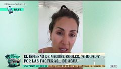Nagore Robles, ahogada por la factura del agua: "Estoy desesperada"