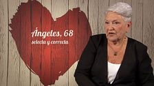 Ángeles advierte a su cita nada más conocerle: "Aquí llego yo y esas amigas quedan fuera"