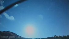 La bola de fuego que iluminó el cielo de Las Baleares durante el 11 de septiembre