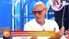 Martín Giacchetta Pistone fue el artífice del cambio físico de Bustamante: "Quedó con un cuerpito precioso"