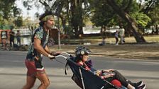 Camila demuestra que la fibromialgia no puede frenar sus ganas de correr