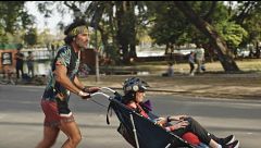 Camila demuestra que la fibromialgia no puede frenar sus ganas de correr