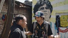 Raúl Gómez visita la humilde casa donde nació Maradona y descubre el legado que sigue vivo en Villa Fiorito