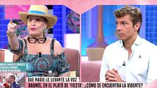 El hijo de Aramís Fuster responde al ser informado sobre la situación de su madre: "No quiero saber nada de ella"