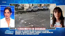 Una vecina de Granada confiesa su temor a permanecer dentro de las viviendas por los terremotos: "Hay familias que no se atreven a volver"