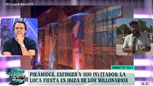 El tremendo cabreo de Raúl Valls, reportero de 'El verano se mueve', con la fiesta en Ibiza de unos millonarios: "No les gusta que estemos aquí"