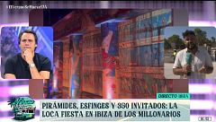 El tremendo cabreo de Raúl Valls, reportero de 'El verano se mueve', con la fiesta en Ibiza de unos millonarios: "No les gusta que estemos aquí"